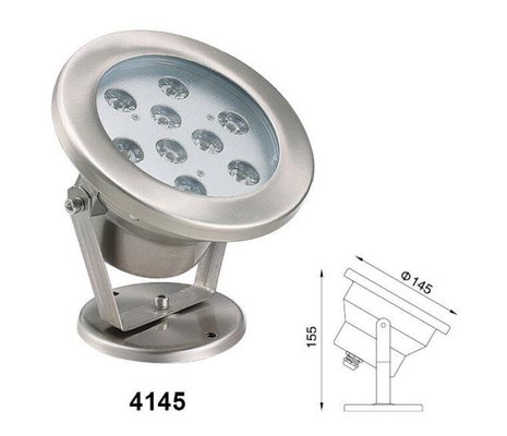 কেনা 145x155mm আন্ডারওয়াটার স্পট লাইট, 9W কম ভোল্টেজ আন্ডারওয়াটার LED লাইট online manufacture
