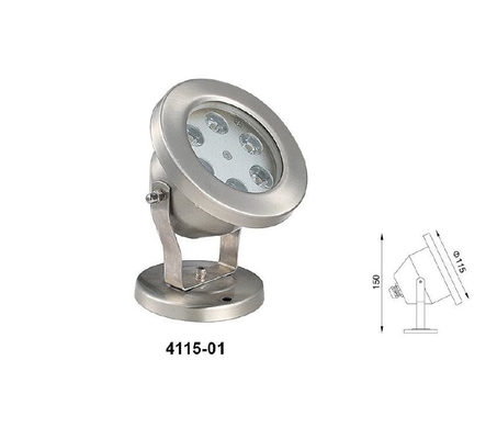 কেনা স্টেইনলেস স্টীল LED আন্ডারওয়াটার লাইট IP68 জলরোধী টেকসই online manufacture