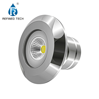 কেনা COB 316LSS LED ফাইবারগ্লাস পুল লাইট 2 ইঞ্চি 10W শীতল সাদা উষ্ণ সাদা online manufacture