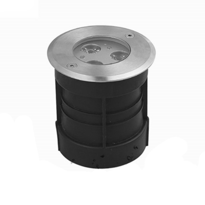 RGB স্টেইনলেস স্টীল LED ভূগর্ভস্থ হালকা বহুমুখী IP68 জলরোধী