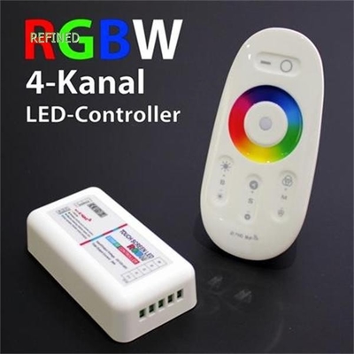 12V 24V RGBW রিমোট কন্ট্রোল অ্যাপ্লায়েন্স সুইচ ডিমেবল 85x45x22.5 মিমি