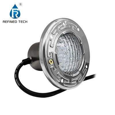 বহু রঙের স্টেইনলেস স্টীল LED স্পা লাইট, 120V RGB LED পুল লাইট বাল্ব